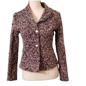 Papillion Los Angeles small 2 button blazer